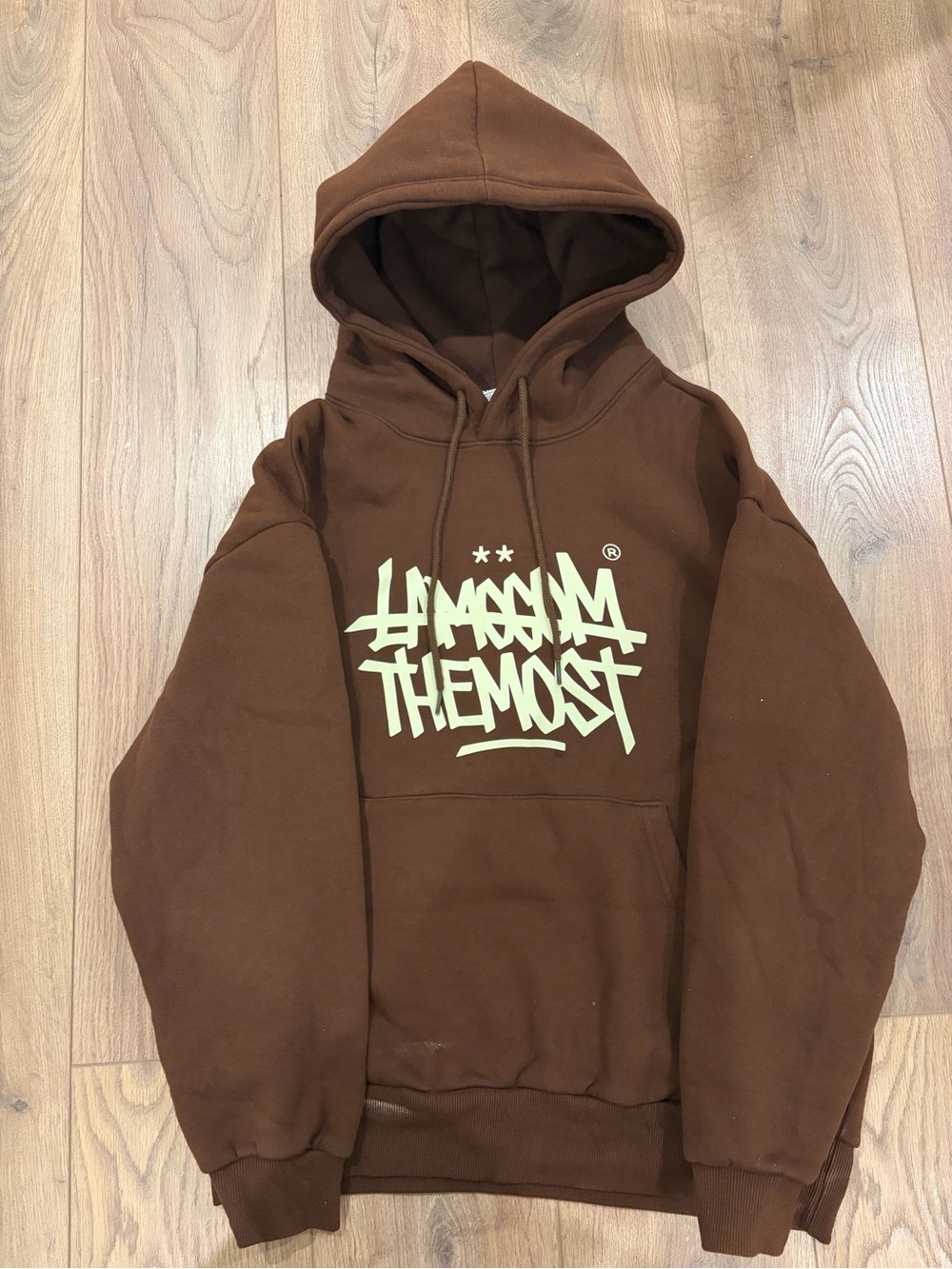 Branded hoodie